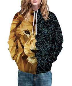 Sweat à capuche sublimé urbain pour homme, personnalisable avec logo, épais, respirant, pour adulte, hiver, vêtement d'entraînement 2026 - Product Image 4