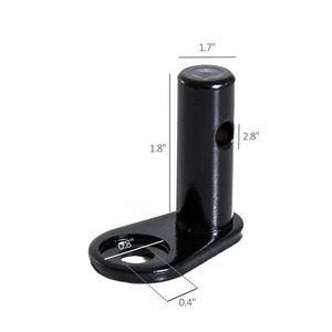 Gancio di traino rapido in acciaio per rimorchio bici con connettore tipo A - Accessorio portatile per bicicletta facile da installare - Product Image 2