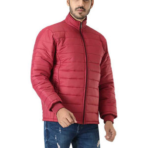 Chaqueta Impermeable Personalizada para Exteriores, Precio al por Mayor, Chaqueta Bomber Acolchada Brillante para Hombre, Chaqueta Bomber Gruesa y Cálida para Invierno - Product Image 4