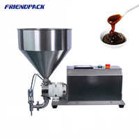Machine de remplissage UPK à pompe rotative à moteur servo à buse unique pour liquides, pâtes, beurre de cacahuète, lotions, crèmes, confitures et produits cosmétiques