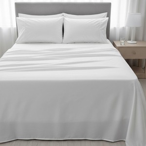 Premium Quality 300 TC Bamboo Bedsheet Set for Luxury Bedroom <b>Comfort</b> Soft Breathable Cooling Bedding Available for Best Price - Product Image 3