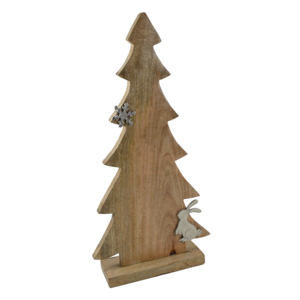 Modern Vintage Eco-Friendly Z.HANDICRAFTS Natural <b>Wooden</b> <b>Christmas</b> <b>Tree</b> Ornaments Home Decor Outdoor Festive Season Gifts Bulk - Product Image 4