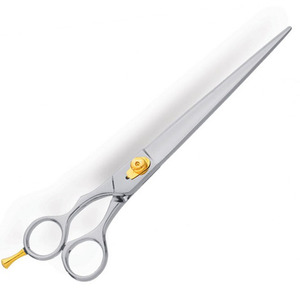 Ciseaux de toilettage pour chien professionnels, lame courbée, acier inoxydable, ensemble d'instruments certifié CE, toilettage de haute qualité pour animaux de compagnie - Product Image 4