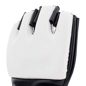 Fingerless MMA Sanda Boxing <b>Gloves</b> Mesh Palm Durable UFC Style Customizable Size Color - Product Image 4