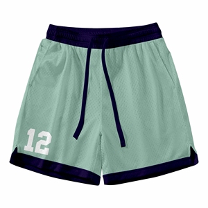 Best Seller Custom Basketball Uniform Set Sublimation Printed 100% Polyester Gradient Abstract Design Jersey Shorts - Product Image 6