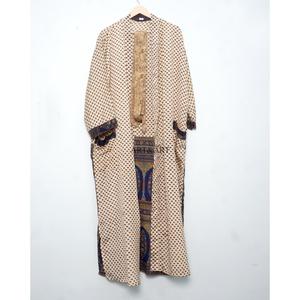 Kimono Japonés Vintage Hecho a Mano, Único, de Seda, para Mujer, con Parches, Largo, Elegante, Suave, Transpirable, para Dormir - Product Image 4