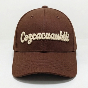 Gorra de Béisbol Personalizada de Sarga 100% Algodón con Bordado Chenille, Visera Curva Ajustable, Fabricante OEM ODM de Marca Privada, Unisex - Product Image 2