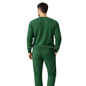 Conjunto de 2 Piezas Elite Vanguard International Premium para Hombre, Sudadera con Capucha y Pantalones Jogger, Estilo Casual, Talla Grande, Lavado Ácido, para Otoño - Product Image 2