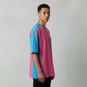 Custom Printed Logo Hip Hop Style Digital Wholesale Price Fashionable Oversize Solid Color O-Neck Jersey T-Shirt for <b>Men</b> - Product Image 2
