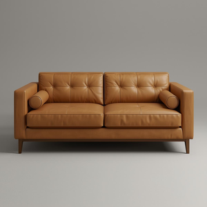 โซฟาหนังวัวแท้จากโรงงานเวียดนาม 2 ที่นั่ง โซฟาโมเดิร์น ขายส่งสำหรับเฟอร์นิเจอร์ห้องนั่งเล่น - Product Image 2