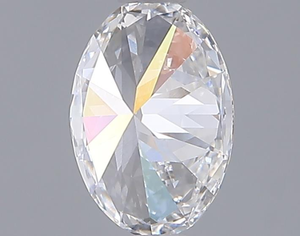 Diamante CVD de 1.04 quilates, corte brillante ovalado, color blanco D, claridad VVS1, corte excelente, para la elaboración de joyas. - Product Image 4