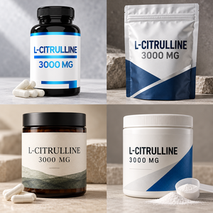 Cápsulas de L-Citrulina de Marca Privada OEM, 3000 mg, 240 Unidades, Suplemento de Aminoácidos con Bomba Dosificadora, Fórmula Personalizada, Logotipo Personalizado - Product Image 4