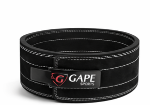 Cinturón de Levantamiento de Pesas de Cuero Vacuno Premium de 10 mm de Grosor para Hombres y Mujeres, Entrenamiento de Fuerza, Sentadillas, Peso Muerto, Profesional - Product Image 3