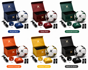 ชุดของขวัญแบบกำหนดเอง X ชุดลูกฟุตบอล |   6 สีที่แตกต่างกัน |   โลโก้ X |   ผู้ผลิต OEM ODM |   ดีไซน์ระดับพรีเมียม |   คุณภาพระดับพรีเมียม - Product Image 3