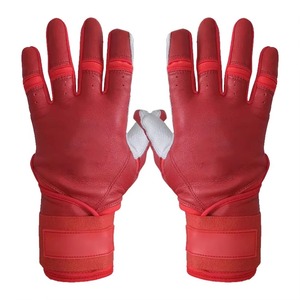 Guantes de Bateo de Béisbol Personalizados para Hombre y Jóvenes, Palma de Cuero Premium, Transpirables, Ligeros y Duraderos, Guantes de Entrenamiento - Product Image 6