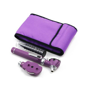 <b>Optic</b> Mini Otoscope Opthalmoscope Set with Protective Pouch Premium Diagnostic <b>Instrument</b> Kit for Ear and Eye Examination - Product Image 2