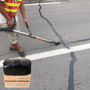 Mastic de bitume appliqué à chaud pour la réparation de fissures de route d'asphalte Remplisseur de fissures thermoplastique pour allée et chaussée - Product Image 6