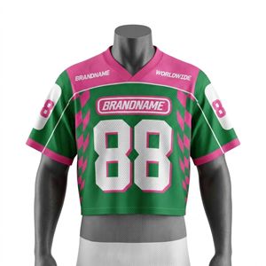 เสื้อฟุตบอลทรงบ็อกซี่แบบสั่งทำพิเศษ สตรีทแวร์ ซับลิเมชั่น ปักลายทัคเคิลทวิลล์ ไซส์พลัส แฟชั่น เสื้อฟุตบอลตาข่าย - Product Image 4