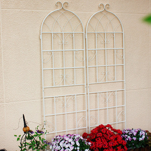 USA Warehouse 2026 Trending <b>Decorative</b> Metal Garden Fence Panel Scroll Trellis Ornamental Gates Yard Border Privacy <b>Screen</b> - Product Image 5