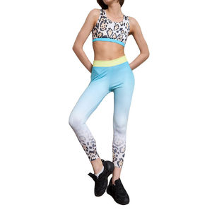 Ensemble de yoga par sublimation pour femmes, best-seller, de qualité supérieure, vente en gros, soutien-gorge de sport par sublimation pour femmes - Product Image 1