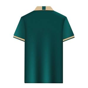 Camisa de Hombre OEM, Fabricada en Pakistán, Corte Ajustado, Poliéster y Algodón, Tejido de Punto, Manga Corta, Transpirable, Casual, Alta Calidad - Product Image 2