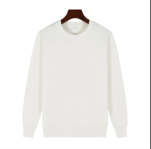 T-shirts à manches longues pour hommes, très demandés, 100% coton tricoté, décontractés, respirants, coupe ample, couleurs personnalisables, service OEM - Product Image 3