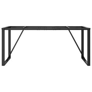 Pieds de table à manger en acier en forme de O 63''x31.5''x28.7'' pour l'amélioration des meubles - Product Image 4