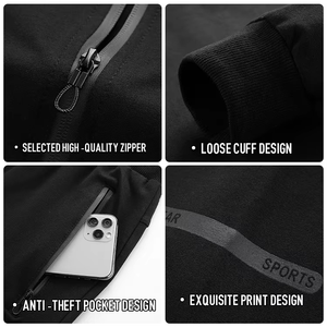 Conjunto Deportivo Personalizado para Hombre, Ropa Deportiva para Gimnasio, Transpirable, de Secado Rápido, para Fitness, Jogging y Running, Venta al Por Mayor OEM - Product Image 5