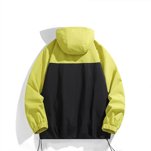 Custom Design Logo Windbreaker <b>Jacket</b> <b>Men</b> Outdoor Sports Plus Size Anorak Waterproof Hooded - Product Image 2