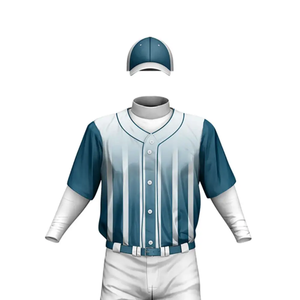 Uniformes de Béisbol Sublimados de Poliéster 100% de Secado Rápido para Hombre y Mujer, Conjuntos Personalizados para Béisbol y Sóftbol, Gran Venta - Product Image 2