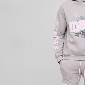 Survêtement pour hommes avec logo personnalisé OEM ODM, prix d'usine de haute qualité, durable, léger, respirant, confortable, vêtements de sport athlétiques - Product Image 4