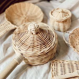 Juguetes de ratán al por mayor para bebés, juego de cocina creativo y bien elaborado para niños - Product Image 6