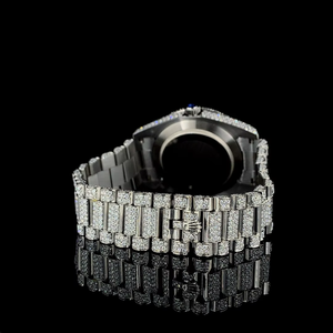 Reloj de Pulsera Cuadrado de Acero Inoxidable con Movimiento de Cuarzo, Correa de 20 mm, Diseño de Moneda, Estilo Ejecutivo y Elegante, Brillo Radiante, India - Product Image 2