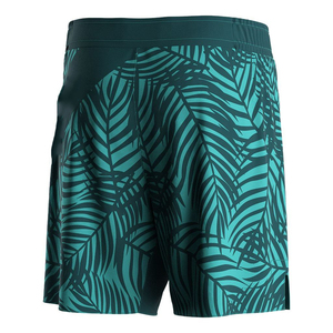 Men's Sublimation 100% Cotton Boxing <b>Grappling</b> Jiu Jitsu BJJ Fight MMA <b>Shorts</b> Breathable Quick Dry Elastic Waist Band Slits - Product Image 1
