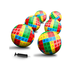 Juego de Pelotas de Plástico Coloridas de 45 cm, Juguete Unisex para Niños de 2 a 4 Años, Sin Relleno - Product Image 4