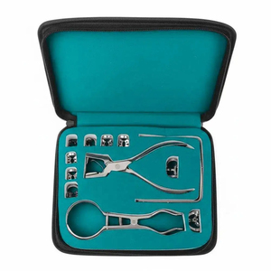Kit de 12 Piezas para Dique de Goma Dental Manual, Instrumentos de Odontología Ligeros de Acero Inoxidable de Alta Calidad, Juego de Herramientas Quirúrgicas - Product Image 5