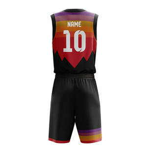 Conjunto de Uniforme de Baloncesto 2026 con Logotipo Personalizado por Sublimación, Diseño Simple y Único, Conjunto de Camiseta y Pantalones Cortos para Hombre - Product Image 1