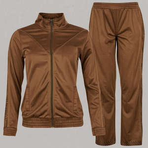 Chándal de Invierno para Mujer con Logotipo Personalizado al por Mayor, Mangas Largas, Transpirable, Cuello Alto, Secado Rápido, Ligero - Product Image 4