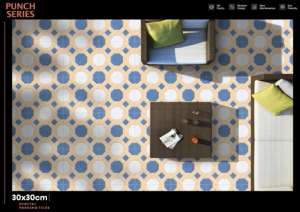 Dalles de stationnement numériques résistantes aux intempéries pour extérieur, en céramique mate, 300x300mm, 30x30cm, 12x12 pouces, pour une utilisation extérieure toute saison - Product Image 2