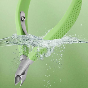 Cuticle Nail Nipper Pink Silicone Cuticle Nipper For Nail Salon Use Finger Nail Cuticle Scissors Toe Nail Clippers - Product Image 6
