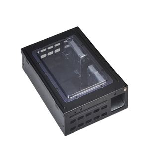 Piège à souris réutilisable écologique en métal noir léger et facile à utiliser pour la lutte antiparasitaire intérieure et extérieure non toxique - Product Image 1