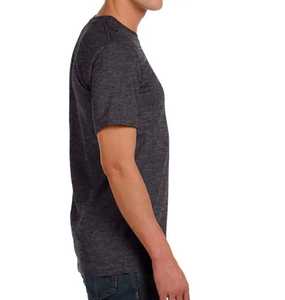 T-shirt homme de qualité supérieure avec votre propre logo de marque, 100% coton, saison estivale, tendance et confortable, fabriqué au Pakistan. - Product Image 5