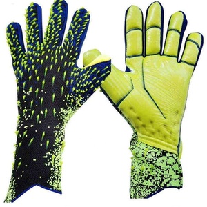 ถุงมือผู้รักษาประตูฟุตบอลระบายอากาศได้ดี ป้องกันอย่างมืออาชีพ พร้อมแผ่นป้องกันนิ้ว ผลิตจากยางลาเท็กซ์เยอรมัน - Product Image 5