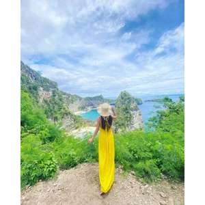 Vestido Maxi Largo de Algodón 100% Natural, Ecológico, Elegante, Informal, para Vacaciones, Diseñado para Comodidad y Estilo sin Esfuerzo - Product Image 3