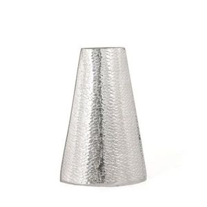 Vase à fleurs en métal contemporain, idéal pour la décoration minimaliste de la maison, les intérieurs de bureau et une présentation florale élégante - Product Image 1