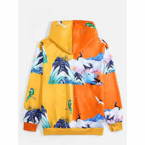 Sudadera con Capucha de Invierno para Hombre de Primera Calidad, Sublimada, con Diseño de Logotipo Personalizado, 100% Algodón Felpa, Colores y Tallas Personalizables - Product Image 3