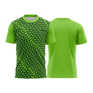 Camiseta de Fútbol con Impresión de Nombre y Número, Color Personalizado, Unisex, para Adultos, Todas las Temporadas, Secado Rápido, Transpirable, Poliéster, Servicio OEM - Product Image 3