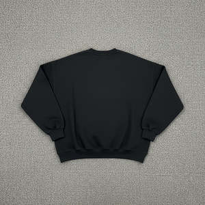 Sweat-shirt à capuche unisexe surdimensionné en molleton 100 % coton de haute qualité, à manches régulières, coupe ample, imprimé par transfert thermique personnalisé et doublé - Product Image 5