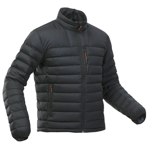 Chaqueta Acolchada Informal para Hombre, Ligera y Aislante, con Capucha para Uso Diario, Abrigo Acolchado con Bolsillos Laterales con Cremallera - Product Image 4