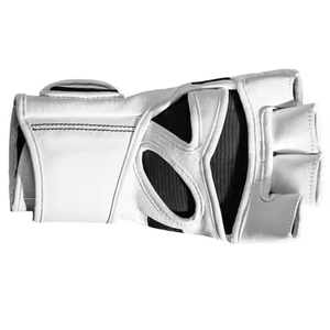 Best Supplier Custom Quality 2024 Custom Fight <b>Punch</b> Ultimate Mitts <b>Leather</b> Half Finger MMA Gloves with Customized Packing - Product Image 3